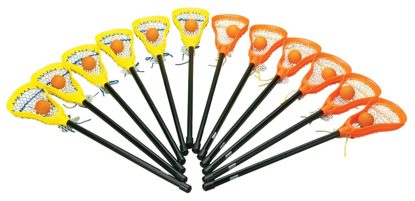 FlagHouse Mini-Lacrosse Game Stick, Set of 12 2123758